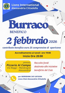 BURRACO BENEFICO