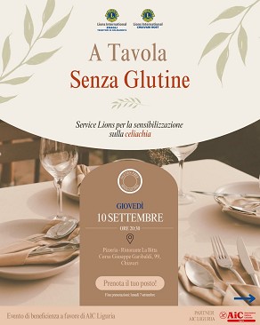 A TAVOLA SENZA GLUTINE