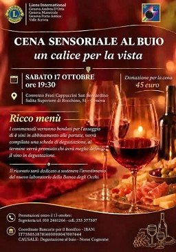 CENA AL BUIO