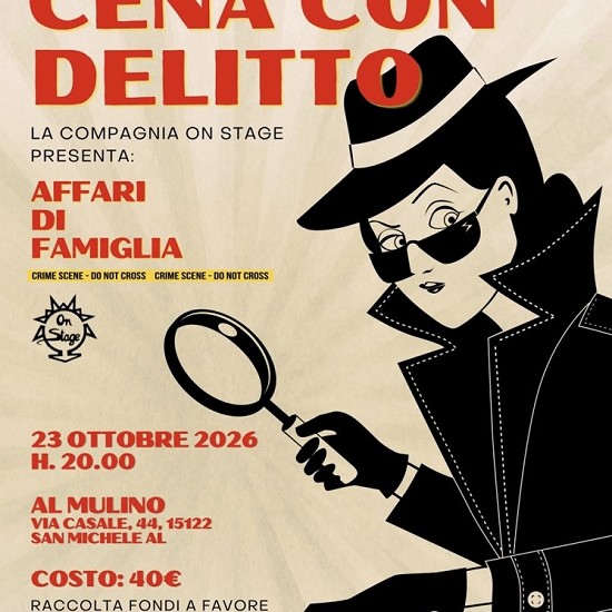 CENA CON DELITTO
