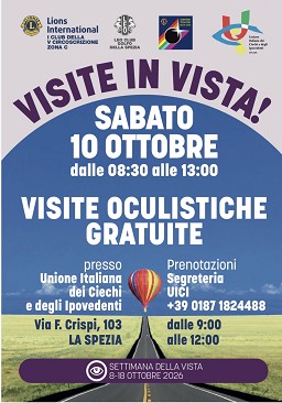 VISITE IN VISTA
